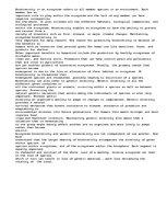 Eseja 'Biodiversity', 1.