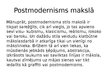 Prezentācija 'Postmodernisma māksla un tās iezīmes mūsdienās', 5.
