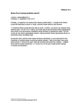 Referāts 'Kāpēc laba preses relīze vēl arvien ir noderīgs sabiedrisko attiecību darba inst', 10.