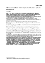 Referāts 'Kāpēc laba preses relīze vēl arvien ir noderīgs sabiedrisko attiecību darba inst', 12.