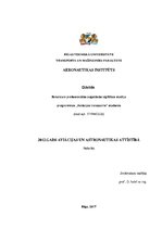 Referāts '2012.gads aviācijas un astronautikas attīstībā', 1.