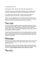 Eseja 'Edgar Allan Poe. "The Black Cat"', 3.