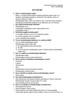 Konspekts 'Maksātnespēja', 1.