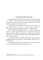 Prakses atskaite 'Lietvedības prakses atskaite organizācijā', 5.