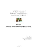 Referāts 'Ilgtspējīgas energoapgādes iespējas Rencēnu pagastā', 1.