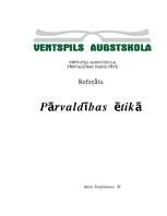 Referāts 'Ētika - sabiedrība', 1.