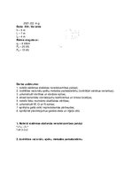 Paraugs 'Statiski nenoteicama rāmja aprēķins ar spēku metodi', 2.