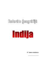Referāts 'Indija', 1.