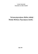 Referāts 'Tūrisma pieprasījums. Būtība, rādītāji. Modeļi. Mērīšana. Pieprasījuma elastība', 1.