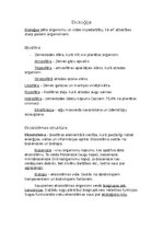 Konspekts 'Ekoloģija', 1.