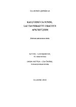 Referāts 'Kas jāiemāca sunim, lai tas neradītu draudus apkārtējiem', 1.
