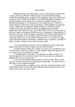 Eseja 'A. Čaks "Mana mīlestība" analīze', 1.