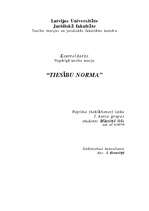 Referāts 'Tiesību normas', 1.