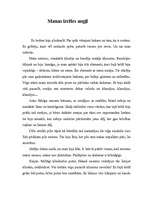 Eseja 'Manas iztēles augļi', 1.