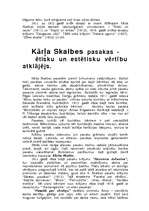 Referāts 'Kārlis Skalbe', 2.