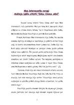 Eseja 'Man interesantie varoņi Andreja Upīša stāstā "Sūnu ciema zēni"', 1.