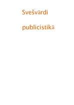 Referāts 'Svešvārdi', 8.