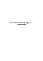 Referāts 'Konkurences veidi', 1.