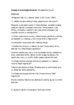 Konspekts 'Utopija un antiutopija literatūrā 20.gadsimta otrajā pusē', 1.