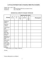 Prakses atskaite 'Mikrobioloģija un epidemioloģija', 3.