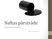 Prezentācija 'Naftas frakcionālā destilācija', 1.