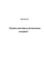 Referāts 'Tiesiskas valsts ideja un tās īstenošanas nosacījumi', 1.