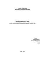 Referāts 'Krīzes ietekme uz sporta nodarbību apmeklētību studentu vidū', 1.