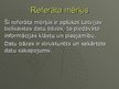 Referāts 'Tiešsaistes datu bāzes Latvijā', 18.