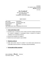 Paraugs 'Amata apraksts tulkam referentam', 1.