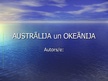 Prezentācija 'Austrālija un Okeānija', 1.
