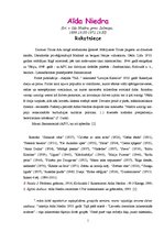Referāts 'Aīdas Niedras biogrāfija un literārā daiļrade', 1.