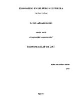 Konspekts 'Inkotermas DAP un DAT', 1.