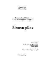Biznesa plāns 'Biškopības piederumu veikals "Bite"', 1.