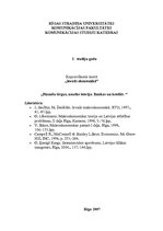 Konspekts 'Finanšu tirgus, naudas teorija. Bankas un kredīts', 1.