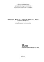 Referāts 'Laikraksta "Diena" tēls 2009.gadā laikraksta lasītāju vērtējumā', 1.