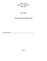 Referāts 'Pasaules Banka un tās darbība Latvijā', 1.