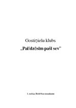 Paraugs 'Palīdzēsim paši sev', 2.