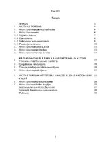 Referāts 'Studiju darbs. Aktīvā tūrisma attīstības iespējas Rāznas nacionālajā parkā', 2.