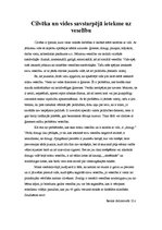 Eseja 'Cilvēka un vides savstarpējā ietekme uz veselību', 1.