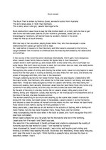 Konspekts 'The Book "Thief" by Markus Zusak', 1.