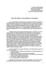 Referāts 'Interneta ietekme uz komunikāciju ', 1.