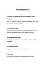 Konspekts 'Metāla kopņu iedalījums', 1.