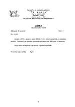 Paraugs 'Izziņa', 1.