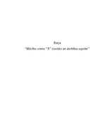 Eseja 'Mācību centra X izveides un darbības aspekti', 1.