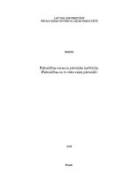 Konspekts 'Pašvaldības un to vieta valsts pārvaldē', 1.