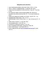 Konspekts 'Bibliogrāfiskā saraksta noformējums', 1.