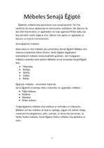 Referāts 'Mēbeles Senajā Ēģiptē, Grieķijā un Romā', 5.