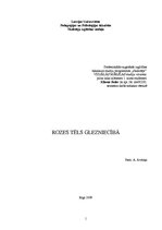Referāts 'Rozes tēls glezniecībā', 1.