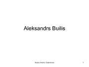 Prezentācija 'Aleksandrs Builis - skolvadība', 1.