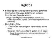 Prezentācija 'Aleksandrs Builis - skolvadība', 10.